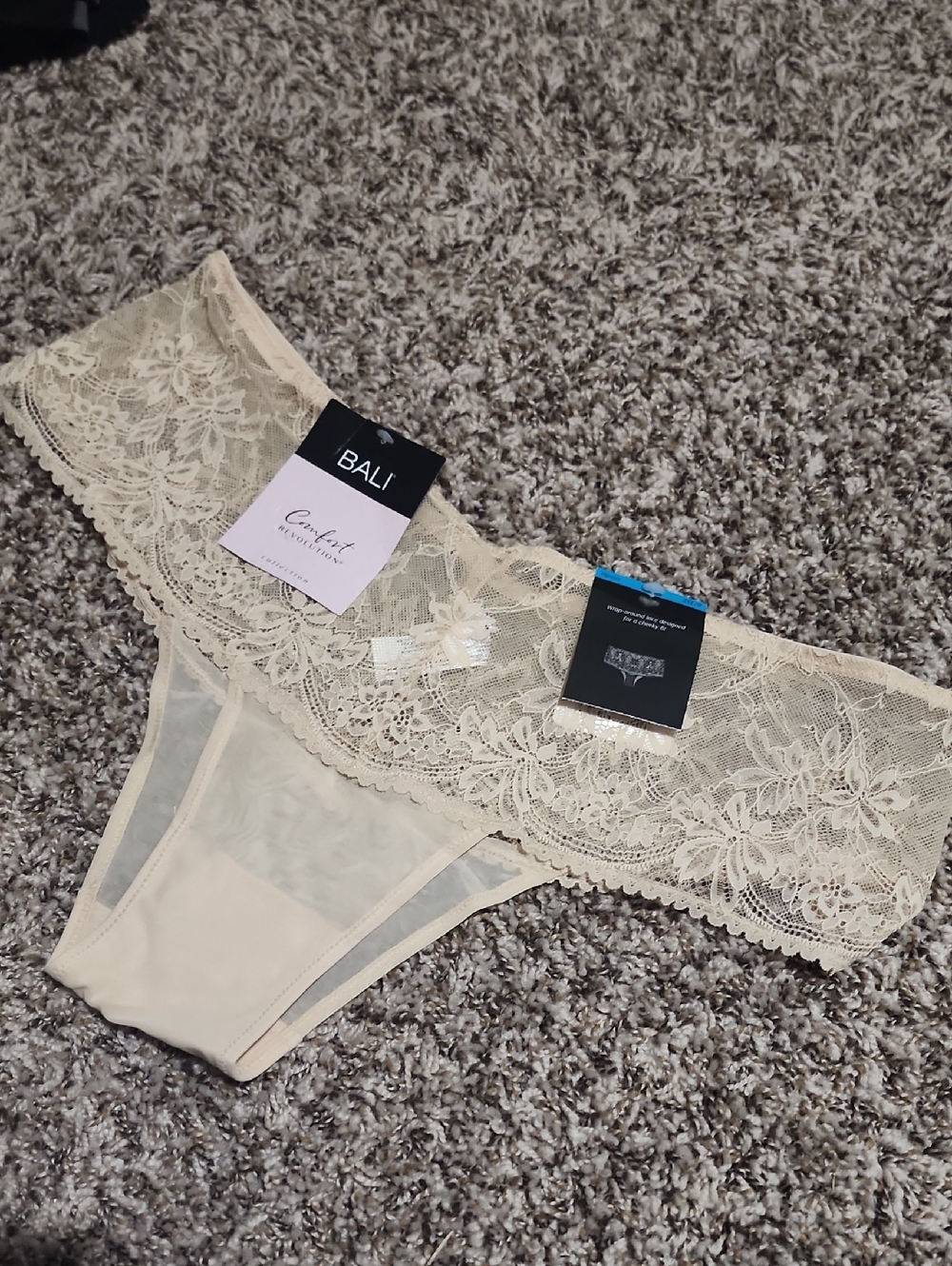 Bali Lace Hipster  - Soft Cream